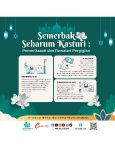 Ramadhan : Semerbak Harum Kasturi :Pemeriksaan dan Rawatan Pergigian